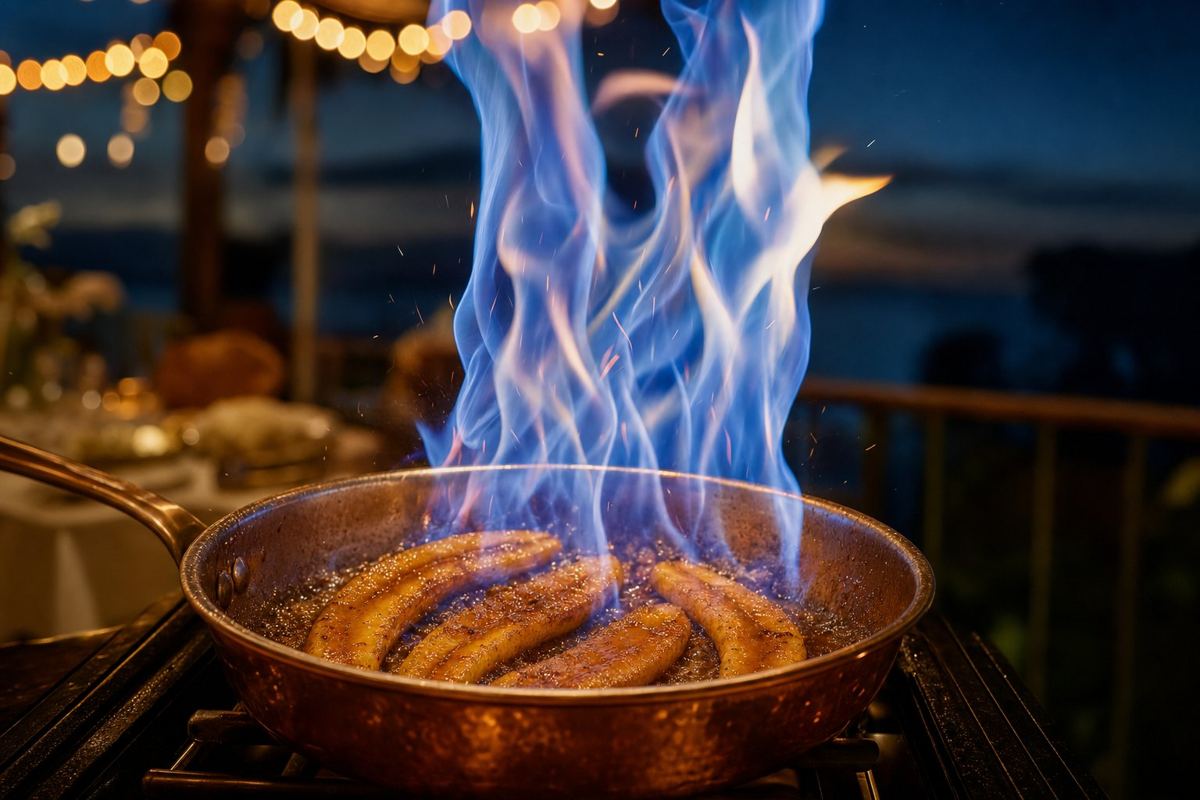 Banane Flambée